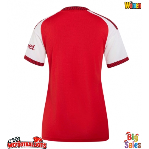 Arsenal Replica Home Stadium Shirt for Women 2026-27 Short Sleeve